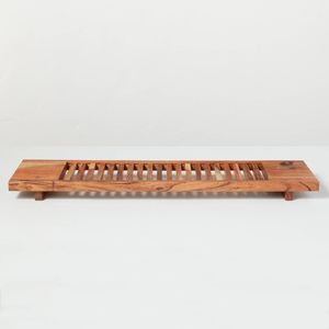 Slatted Wood Bathtub Tray - Hearth & Hand™ with Magnolia